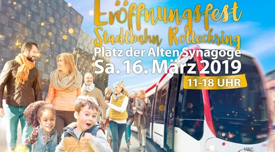 Am 16. März ist es soweit, die Stadtbahn Rotteckring wird eingeweiht